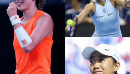 yl7703永利-郑钦文场场硬仗，张帅关关难过，网友戏称金花签表不像比赛是战斗