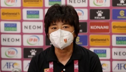 yl7703永利-水庆霞：对阵日本要享受比赛 希望队员能更加自信